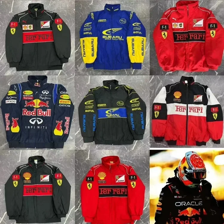 Ferrari / Subaru / Red Bull Racing F1 Jacket (12 Styles)